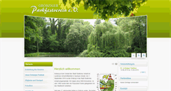 Desktop Screenshot of parkfest.de